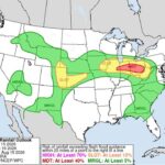 Ohio Valley Gets Official Moderate Risk Confirmation as WPC Flags 40 Percent Flash Flood Chance Through Sunday