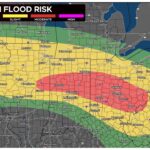 Fort Wayne, Lafayette and Columbus Face Moderate Flash Flood Risk as Saturated Ground Sets Up 2-4 Inch Rain Threat Tonight